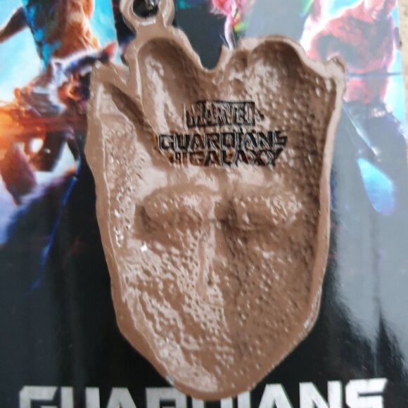 Groot Marvel Guardians of The Galaxy Key Chain Keyring Handbag Charm Accessory - Picture 3 of 3